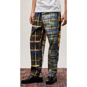 Market Men’s Air Troy Plaid Pant XL EUC